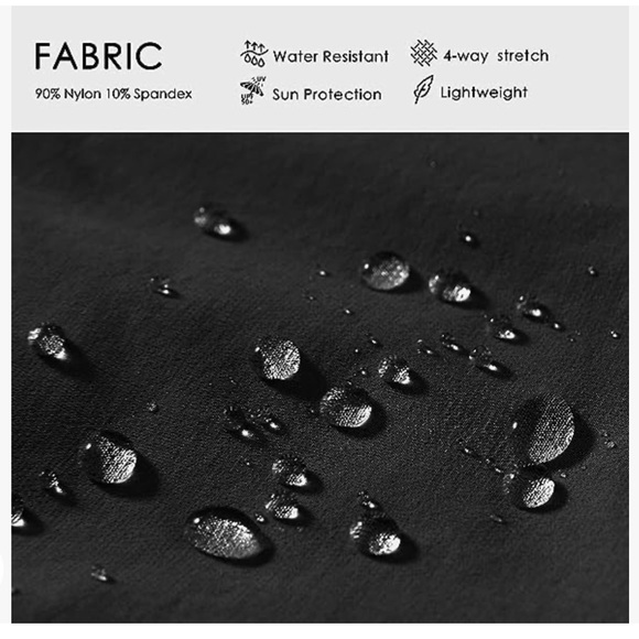 Willit Women's Golf Hiking Shorts Quick Dry Pockets Water Resistant 4.5" size 8 - Picture 11 of 14